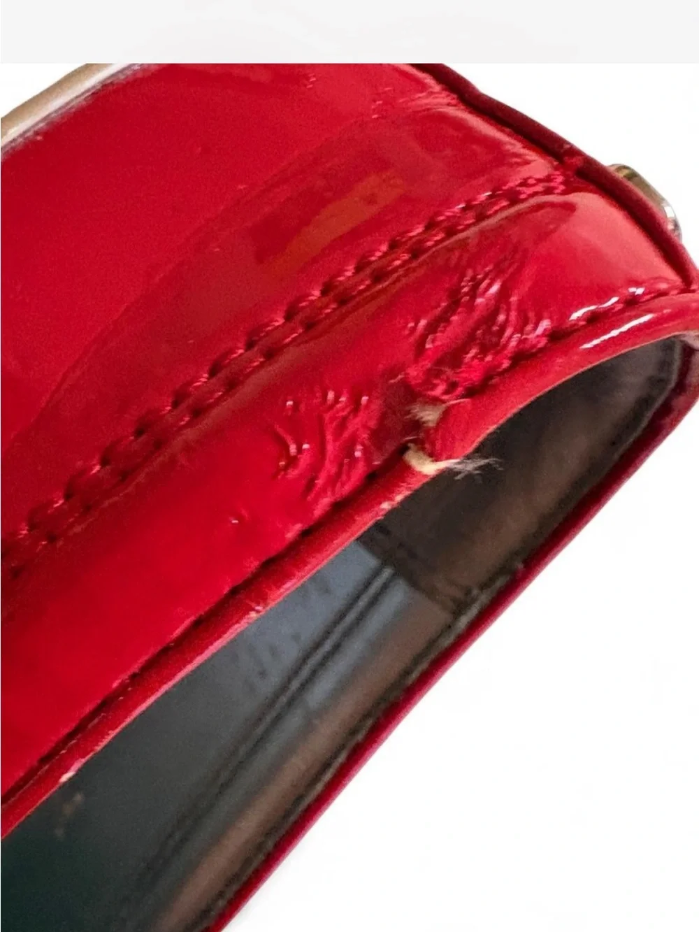 Michael Kors Red Perforated Slip-On Sneakers